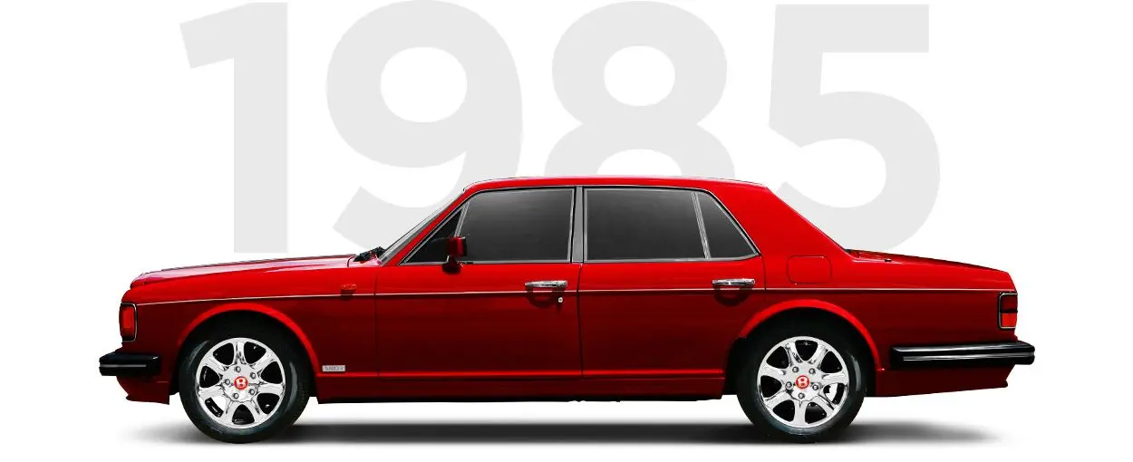 Pirelli & Bentley through history 1985
