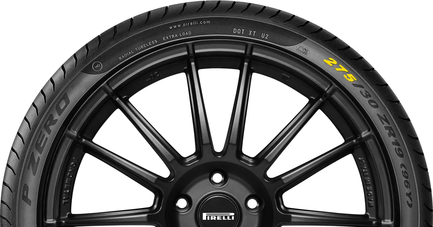 How to read a marked tyre